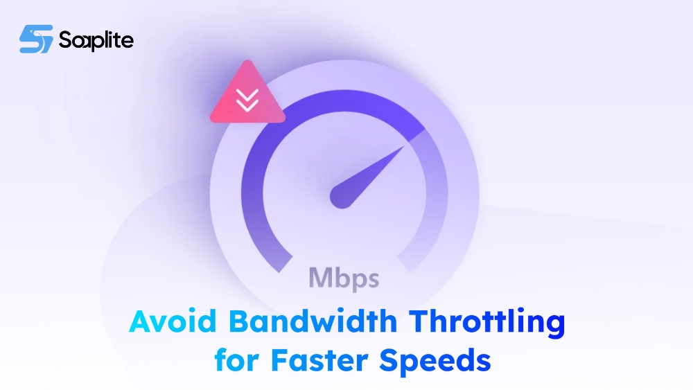 Avoid bandwidth throttling for faster speeds