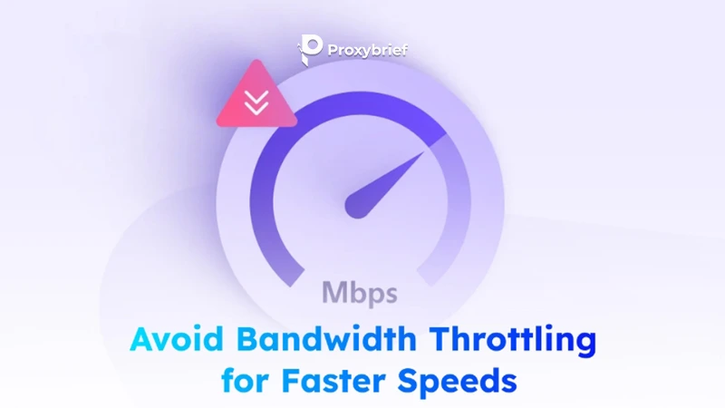 Avoid bandwidth throttling for faster speeds