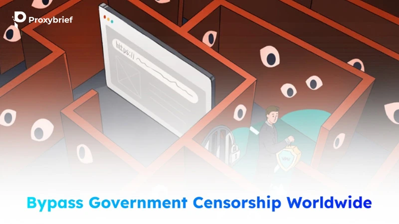Bypass government censorship worldwide