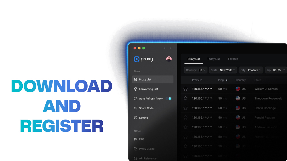 Download and Register