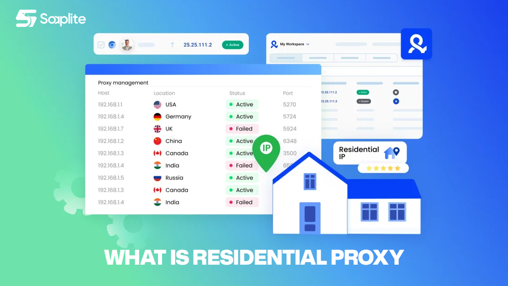 What is Residential proxy