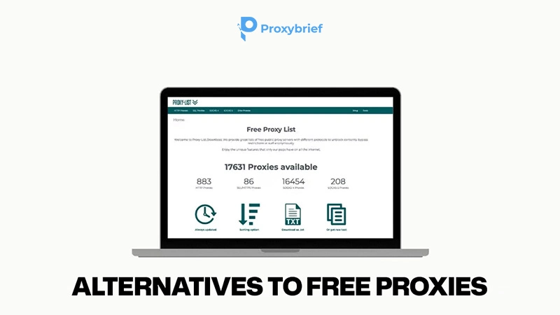Alternatives to Free Proxies