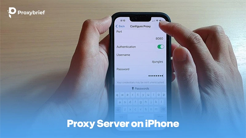Proxy Server on iPhone