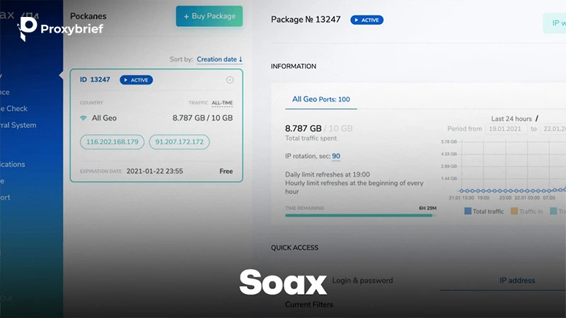 SOAX