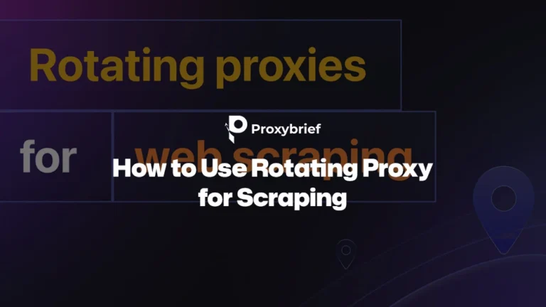 Rotating Proxy for Scraping: Setup & Troubleshooting Guide