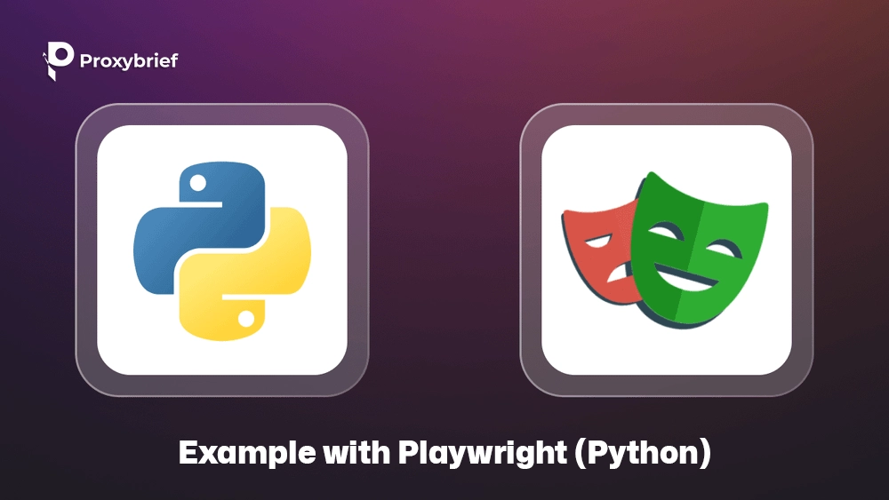 Example with Playwright (Python)
