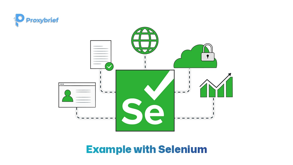 Example with Selenium