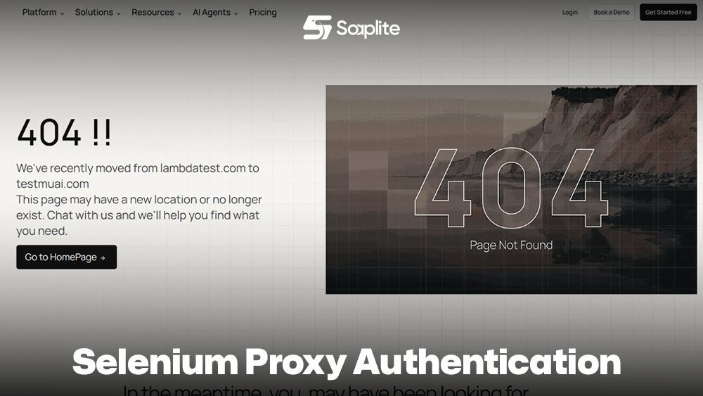 Selenium Proxy Authentication