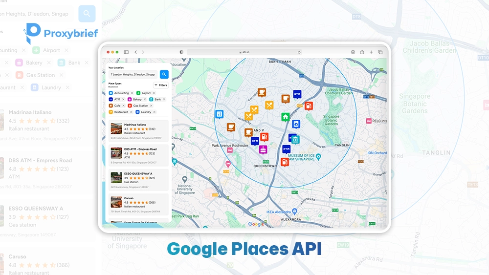 Google Places API