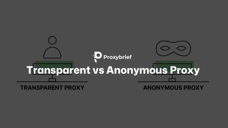Transparent vs Anonymous Proxy: Differences, Risks, and When to Use Each