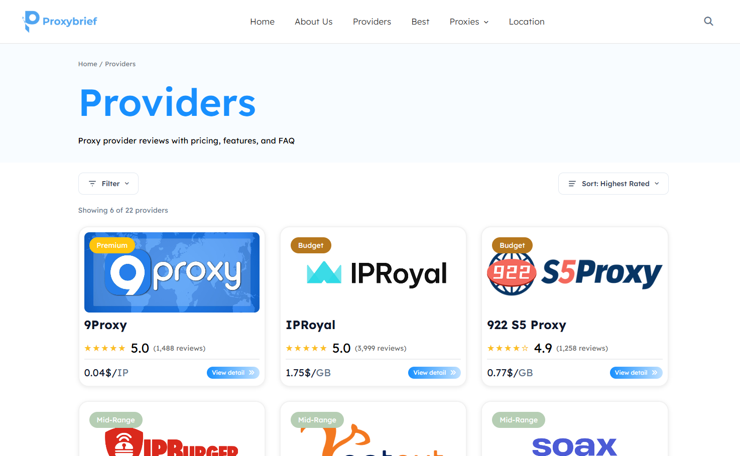 Why Proxybrief Stands Out?