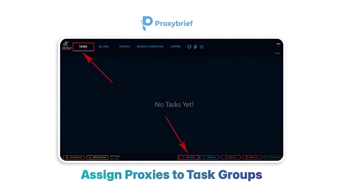Assign Proxies to Task Groups