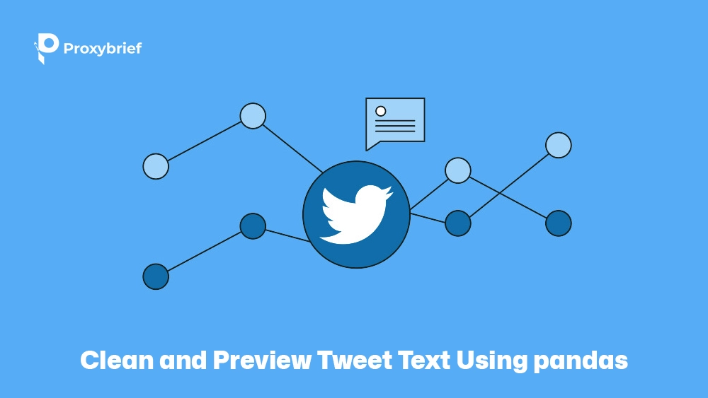 Clean and Preview Tweet Text Using pandas