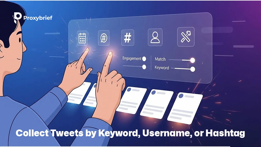 Collect Tweets by Keyword, Username, or Hashtag
