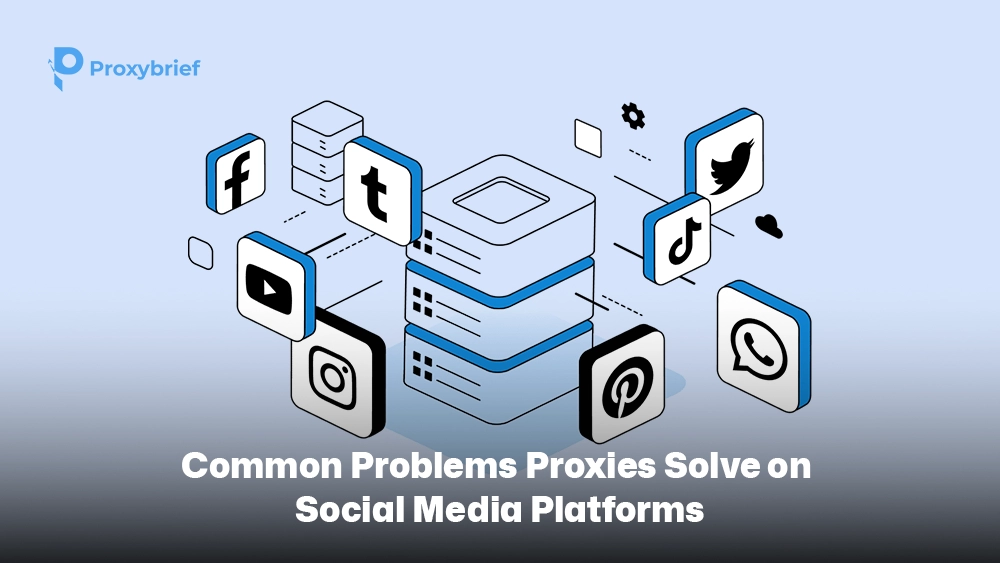 Common Problems Proxies Solve on Social Media Platforms
