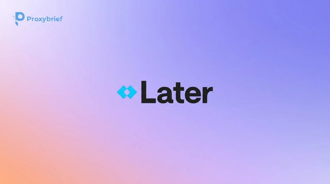Later