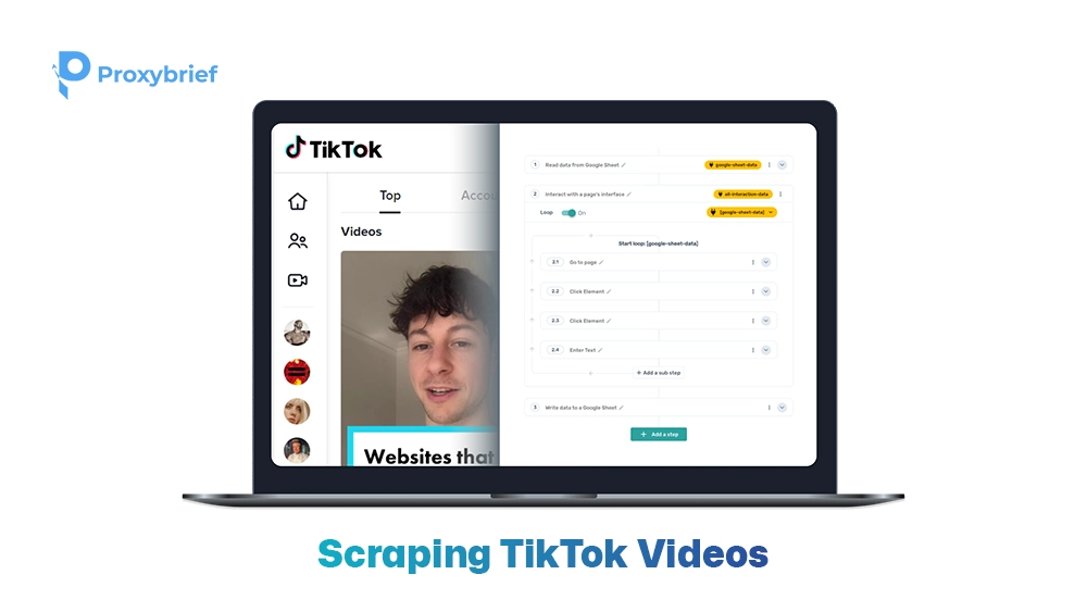 Scraping TikTok Videos