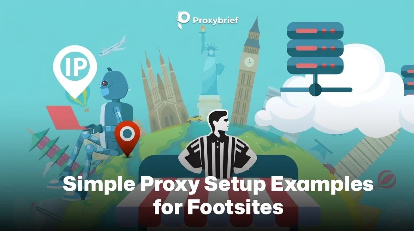 Simple Proxy Setup Examples for Footsites
