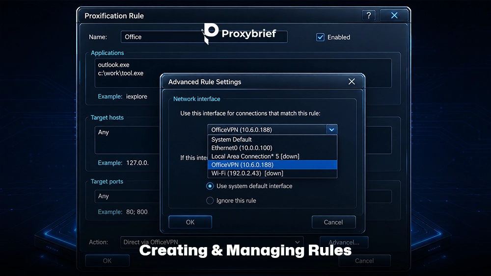 Creating & Managing Rules
