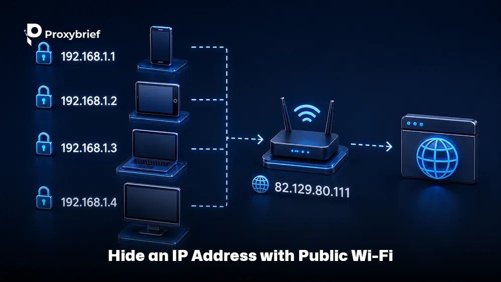 Hide an IP Address with Public Wi-Fi&nbsp;