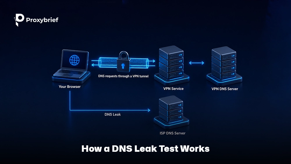 How a DNS Leak Test Works