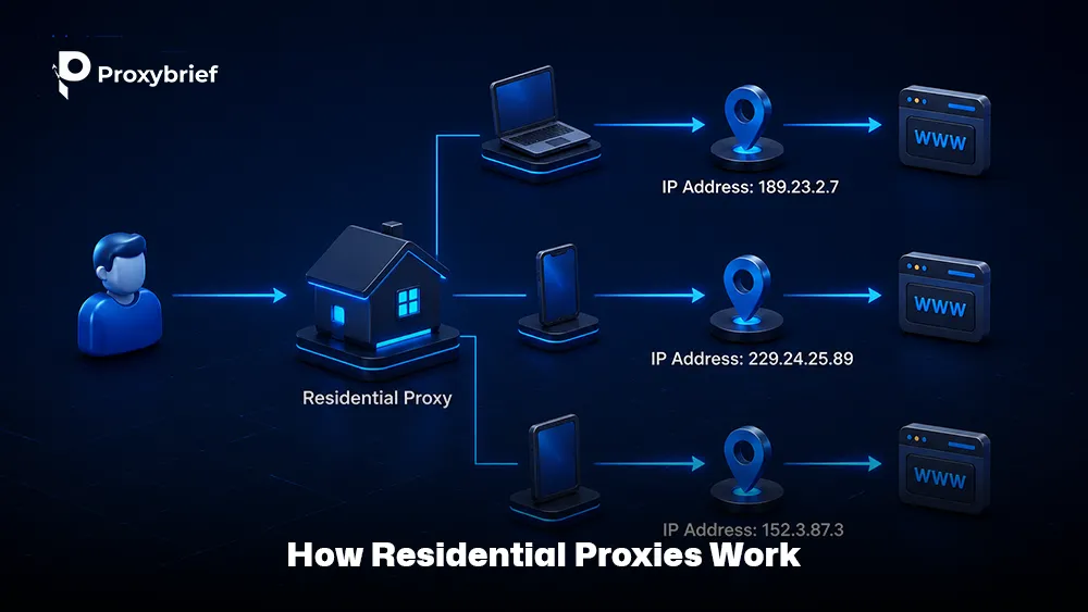 How Residential Proxies Work