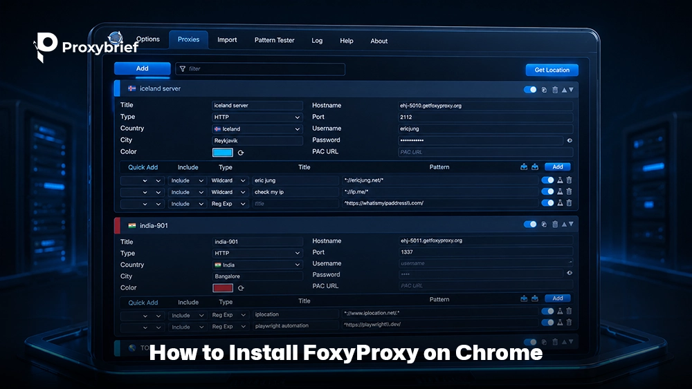 How to Install FoxyProxy on Chrome