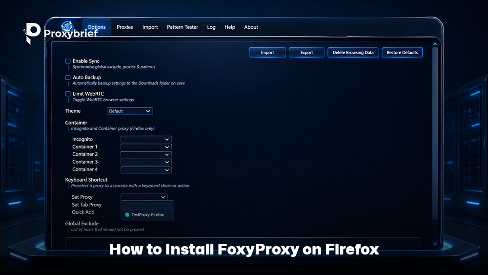 How to Install FoxyProxy on Firefox
