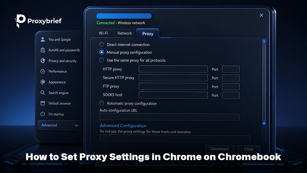 How to Set Proxy Settings in Chrome on Chromebook