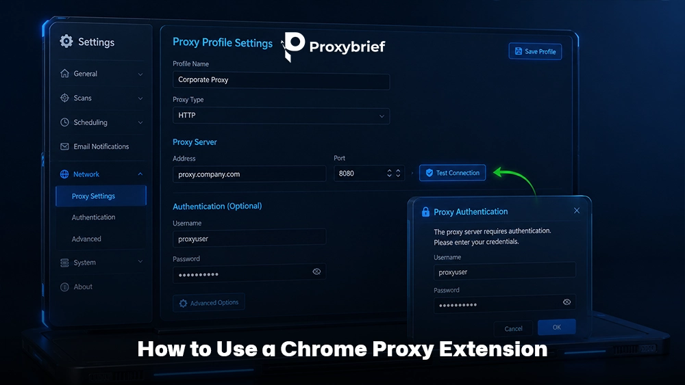 How to Use a Chrome Proxy Extension