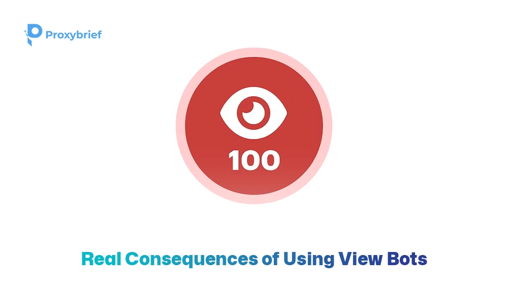 Real Consequences of Using View Bots