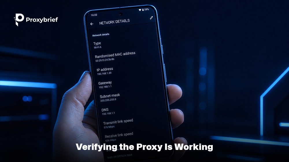Verifying the Proxy Is Working