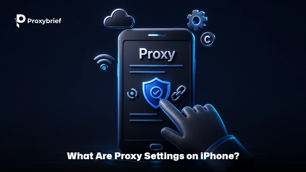 iPhone proxy settings